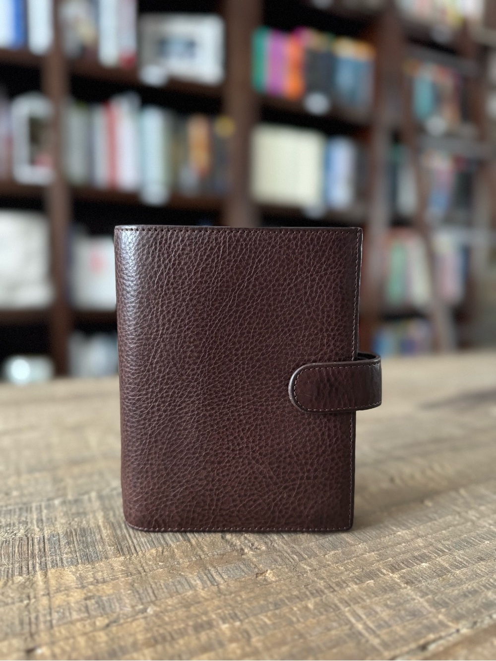 Gillio Compagna Dark Brown Planner | Pocket